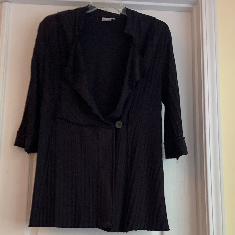 Women's Black Cardigan Sweater